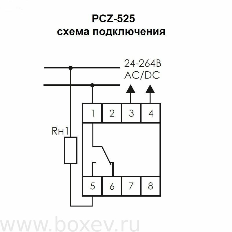 Схема подключения pcz 521