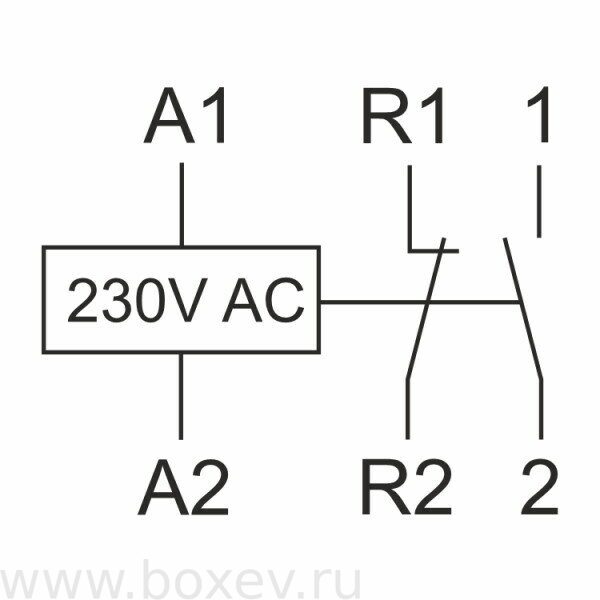 ST25-11-Contactor_Modulny_FiF-1NO_1NC-25A-AC230V-Сontact_diagram_600x600px